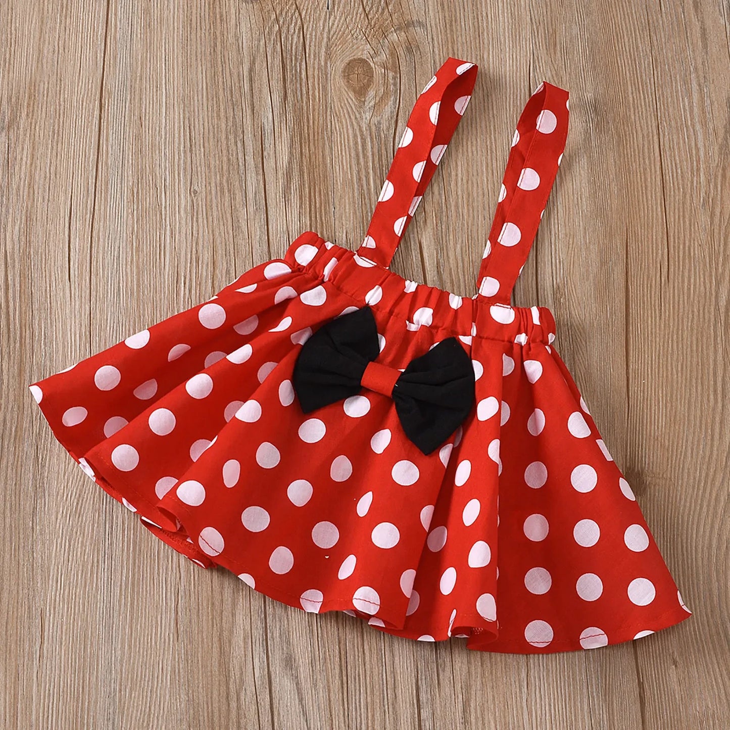 Cute Minnie-Inspired Polka Dot Outfit