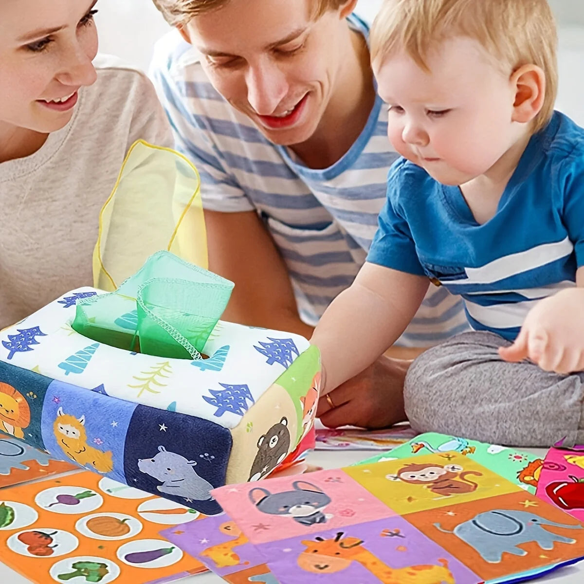 Magic Tissue Box Learning Toy